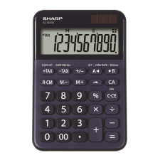 Sharp ELM-335B-BL napelemes asztali számológép számológép