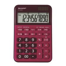 Sharp elm-335b-rd napelemes asztali számológép el-m335brd számológép