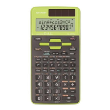 Sharp Számológép, tudományos, 273 funkció, SHARP "EL-531", zöld számológép