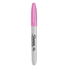 Sharpie Alkoholos marker, 1 mm, kúpos, "Fine Point", pasztellrózsa (SR0811070) (SR0811070) filctoll, marker