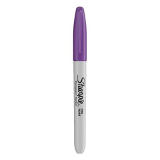 Sharpie Alkoholos marker, 1 mm, kúpos, SHARPIE Fine Point, lila (SR0811020) filctoll, marker