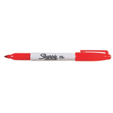 Sharpie Fine Point 1mm Alkoholos marker - Piros (NSH0810940) filctoll, marker