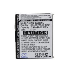  SHBAL1 Akkumulátor 750 mAh mobiltelefon akkumulátor