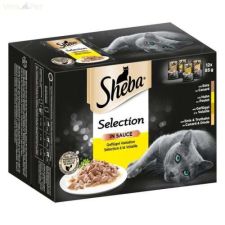 Sheba 12 pack tasakos cicaeledel szárnyas szószós 12x85 g macskaeledel