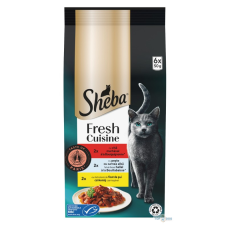 Sheba 6*50gr Taste of Paris csirkemáj,fehérhal,marha macskaeledel