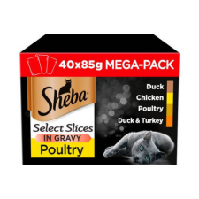 Sheba alutas 40-pack szárnyas 40*85g macskaeledel