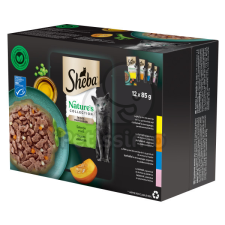 Sheba Nature's Collection alutasakos macskaeledel - vegyes választék mártásban 12 x 85 macskaeledel