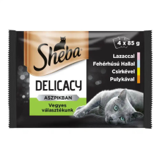 Sheba SHEBA alutas 4-pack mix 4*85g macskaeledel