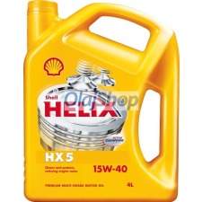 Shell HELIX HX5 15W-40 (4 L) Motorolaj motorolaj
