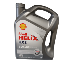 Shell MOTOROLAJ 5W40 HX8 SN + 4L SHELL HELIX motorolaj