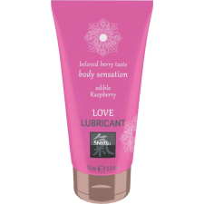 Shiatsu Love Lubricant edible - Raspberry 75ml síkosító