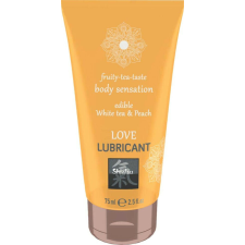 Shiatsu Love Lubricant edible - White Tea & Peach 75ml síkosító