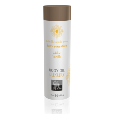Shiatsu Luxury - ehető masszázsolaj - vanília (75ml) masszázskrémek, masszázsolajok
