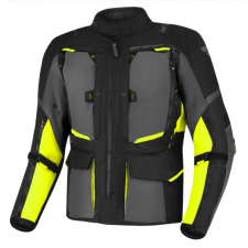 Shima Hero 2.0 motoros kabát fekete-szürke-fluo sárga motoros kabát