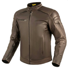 Shima Hunter+ 2.0 motorkerékpár bőrkabát barna motoros kabát