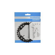 Shimano Alivio FC-M4000 MTB első lánckerék, 30T, 96 mm, 3x9s, acél, fekete kerékpár hajtómű