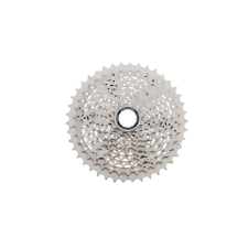 Shimano Deore CS-M4100 11-42-es lánckeréksor, 10s, ezüst kerékpár hajtómű