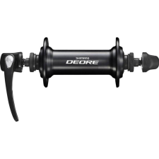 Shimano Deore HB-T610 MTB első kerékagy, 36H, gyorszáras, fekete kerékpár és kerékpáros felszerelés