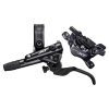 Shimano Deore XT BR-M8120 és BL-M8100 hidraulikus tárcsafék szett, első, 1000 mm, hűtőbordás