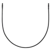 Shimano ELECTRIC WIRE, EW-SD300, FOR EXTERNAL ROUTING, 1400MM, BLACK, IND.PACK