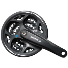 Shimano hajtómű altus 170mm-48x38x28f négyzetkúpos fekete hg 7/8-as lv kerékpáros kerékpár és kerékpáros felszerelés