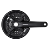 Shimano hajtómű MTB-hez, 9 sebességes, MT210, 175 mm, 40-30-22, láncvédővel integrált SHIMANO Bicikli alkatrészek Kerékpár alkatrészek Kerékpár hajtókarok és középcsapágyak