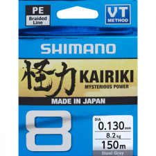  Shimano Kairiki 4 Braid Line 150M 0,10Mm 6,8Kg - Steel Gray - Original Japan Products (Ldm54Te0810015S) horgászzsinór