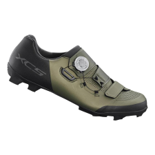 Shimano SH-XC502 MTB SPD kerékpáros cipő, moha zöld, 42-es kerékpáros cipő