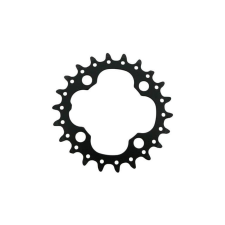 Shimano SLX FC-M660 MTB első lánckerék, 22T, 64 mm, 9s, acél, fekete kerékpár hajtómű