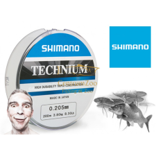 Shimano Technium Line Grey - 0,205mm 3,8kg 200m zsinór (Tec20020) horgászzsinór
