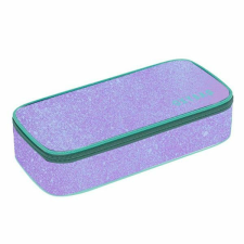 Shiny OXY NEXT szögletes JUMBO tolltartó gumipánttal - OXY BAG - ragyogó lila tolltartó