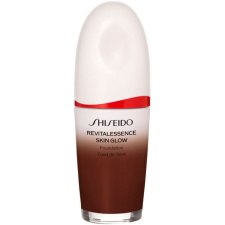 Shiseido Revitalessence Skin Glow Foundation könnyű alapozó világosító hatással SPF 30 árnyalat Mahogany 30 ml smink alapozó