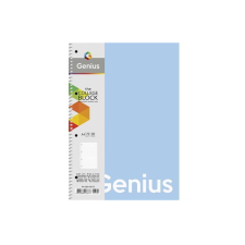 SHKOLYARYK Genius Pastel 80lapos A4 vonalas spirálfüzet többfajta (A4-080-6801L) füzet