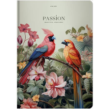 SHKOLYARYK Jegyzetfüzet, A4, vonalas, 80 lap, keményfedeles, SHKOLYARYK &quot;Passion&quot; füzet