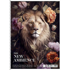 SHKOLYARYK Spirálfüzet, A4+, vonalas, 80 lap, SHKOLYARYK &quot;The New Ambience&quot;, vegyes füzet