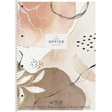 SHKOLYARYK Spirálfüzet, kockás, A4+, 80 lap, SHKOLYARYK "Office collection", vegyes - SB806507K... füzet
