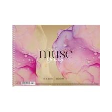 SHKOLYARYK Vázlatfüzet, spirál, A4, 30 lap, 150 g, SHKOLYARYK "Drawing Muse" füzet