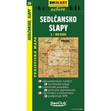 Shocart SC 20. Sedlansko, Slapy turista térkép Shocart 1:50 000 térkép