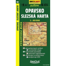 Shocart SC 66. Opavsko, Slezska Harta turista térkép Shocart 1:50 000 térkép