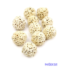 Shola ata ball 4cm 10db/csomag dekorációs kellék