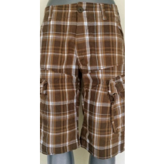  Short barna-kockás mintában