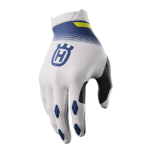 SHOT Aerolite Husqvarna LE 2023 motocross kesztyű fehér-kék motoros kesztyű