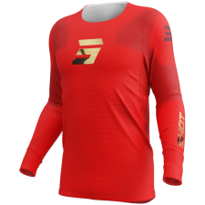 SHOT Aerolite Space motocrossz mez piros motocross mez