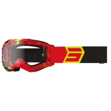 SHOT Assault 2.0 Drop motocross szemüveg sárga-fekete-piros motoros szemüveg