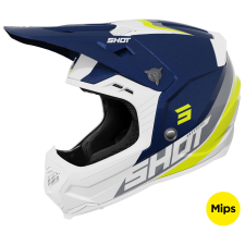 SHOT Core Custom motokrossz sisak kék-gyöngyház bukósisak
