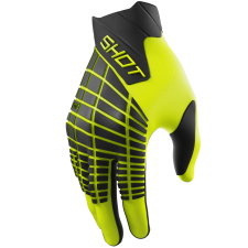 SHOT Core Max motokrossz kesztyű fluo sárga motoros kesztyű