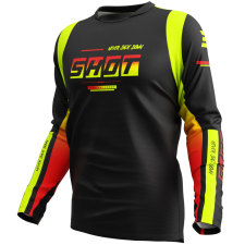 SHOT Devo Block motocrossz mez fluo sárga motocross mez