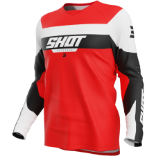 SHOT Draw League gyerek motokrossz mez piros motocross mez