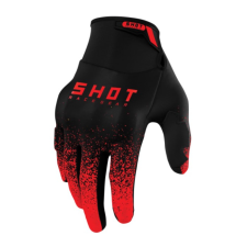 SHOT Motocross kesztyűk Shot Drift Edge 2.0 fekete-piros motoros kesztyű