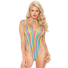  Shredded Opaque Cut Out Teddy Rainbow O/S